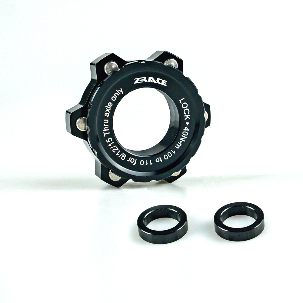 ZRACE Center-Lock for 6-Hole, 15x100 to 15x110, 12x142 to 12x148, Center Lock Hub Boost Adapter, CenterLock for brake disc