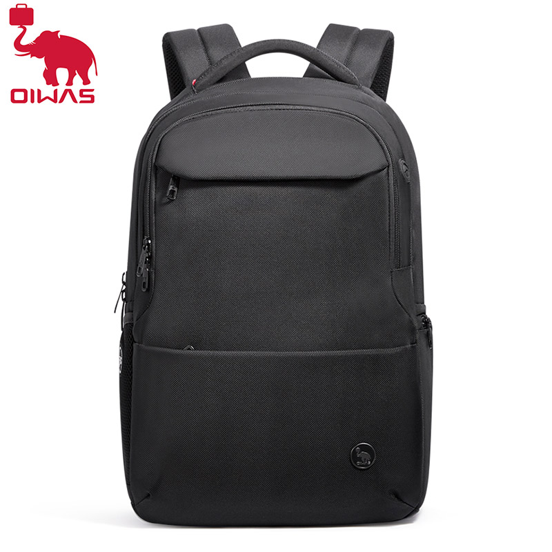 Oiwas 15.6 Inch Laptop Rugzak Zakelijke Bagpack Mannen Waterafstotend Schooltas Rugzakken Tas Voor Tiener Student Mannelijke Mochila