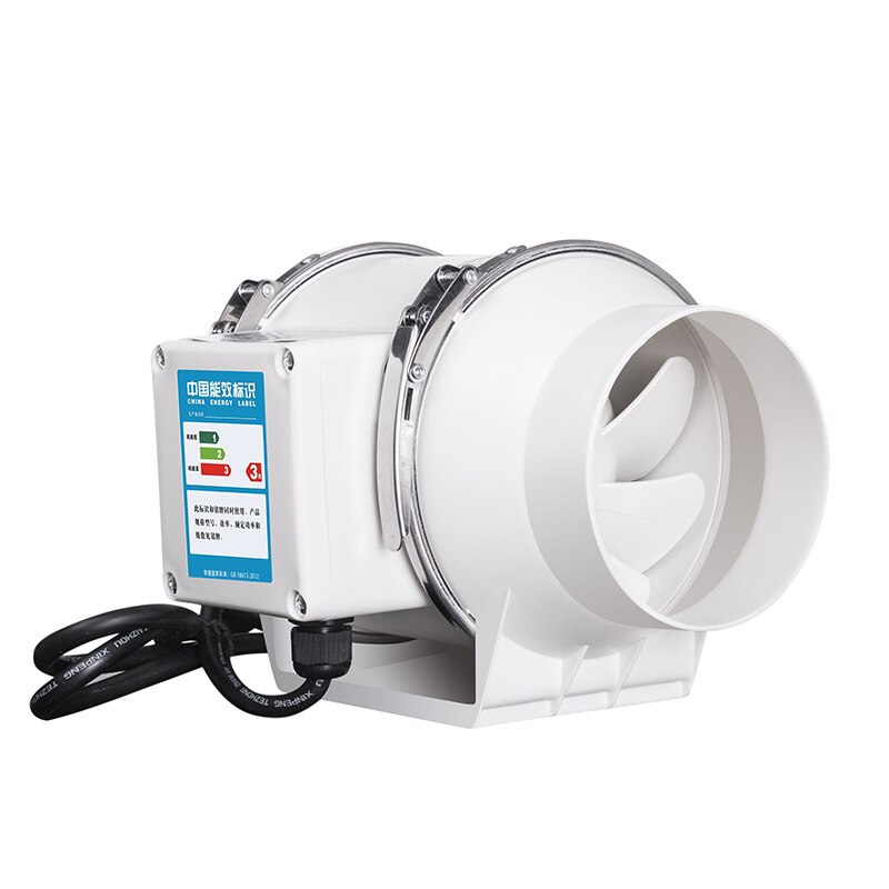 Ventilateur électrique hydroponique puissant pour cuisine, salle de bain, évent de croissance