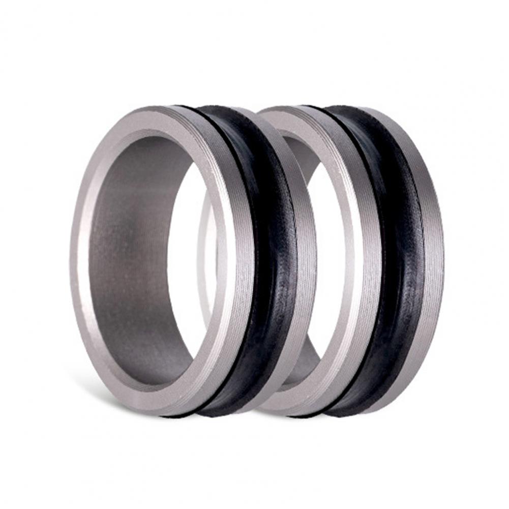 Extractor de sedal de pesca, anillo de goma antideslizante, bucle de tracción de línea portátil, herramienta de aparejos de pesca de aleación de aluminio, 1/2 Uds.: Rojo