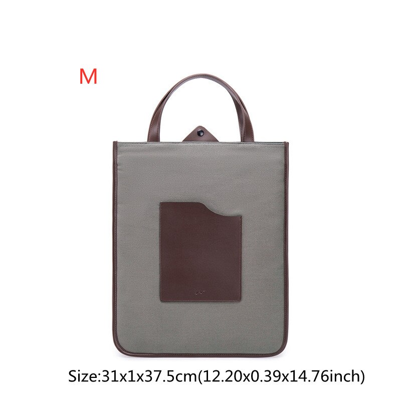 Moda teczki duża pojemność torba na laptopa dokument podróży Ipad Notebook organizator etui Tablet przechowywania ochrony torebka: Gray M