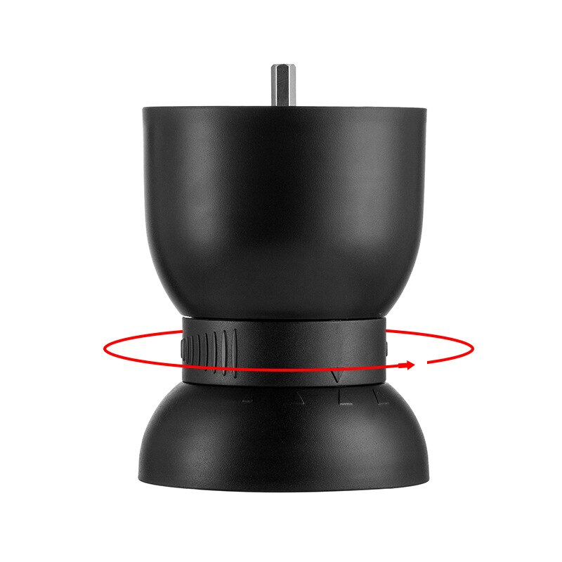 Manual Coffee Grinder Conical Ceramic Burr Portable Hand Crank Mill Steel Quiet and Portable adjustable