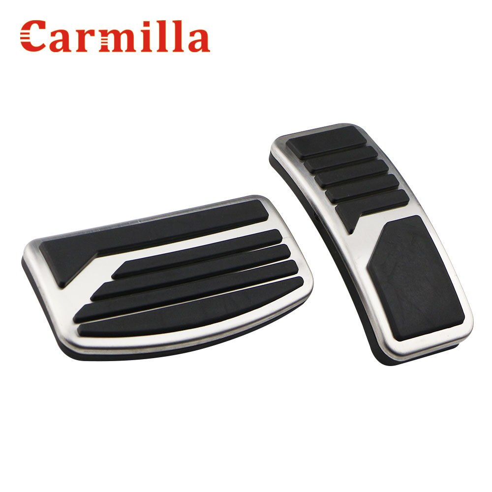 Hos mt bil kobling bremse speeder pedal fodstøtte pad covers passer til mitsubishi asx outlander eclipse cross pajero lancer ex au