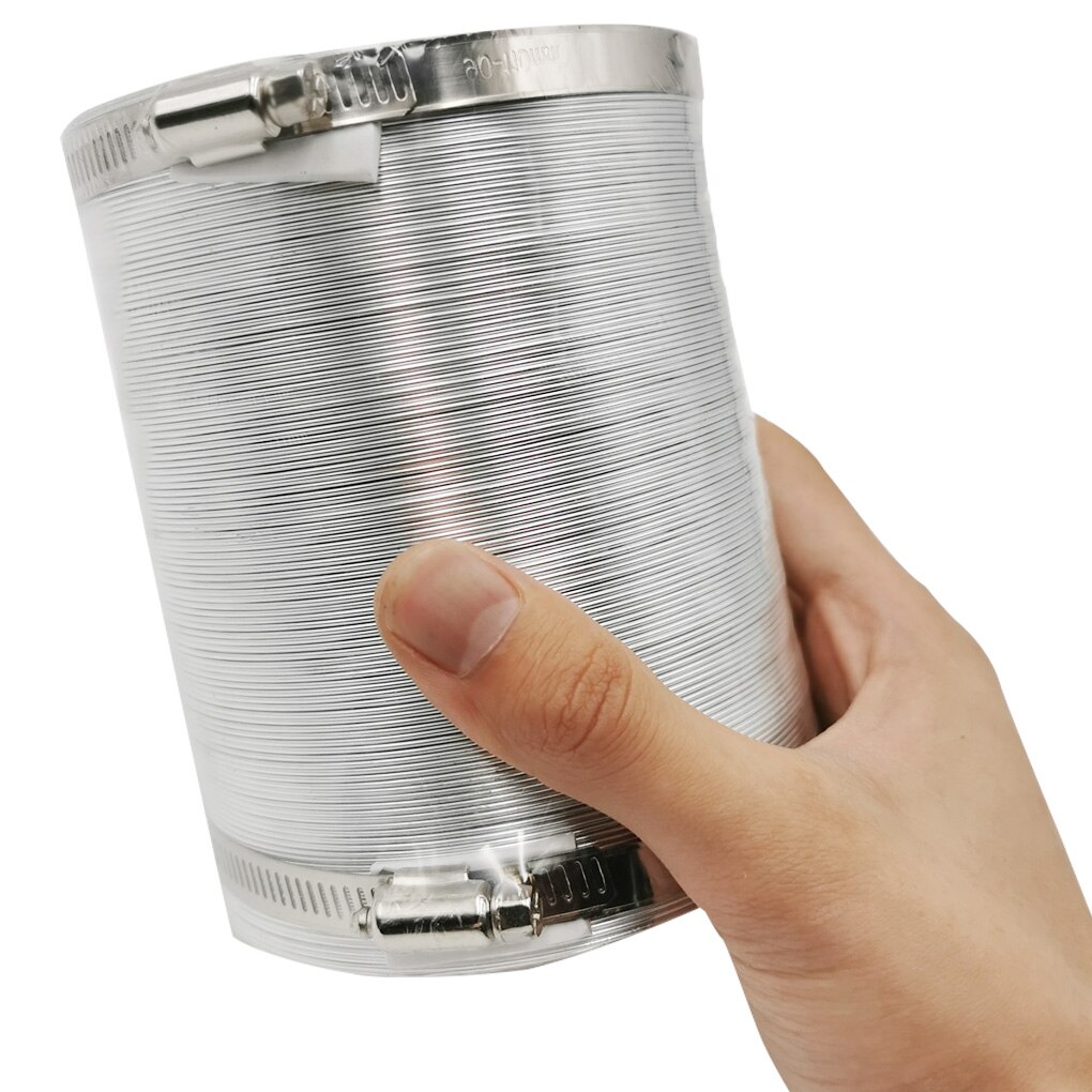 Air Ventilation Aluminum Foil Hose Greenhouse Air Conditioner Kitchen Ventilator Dryer Vent Telescopic Ducting Hose