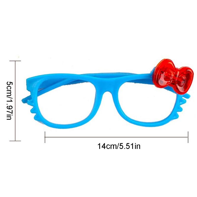 Kids Flashing Glasses LED Glasses Glowing Party Lighting Novelty Bright Light Festival Party Glow Sunglasses Kids Toys