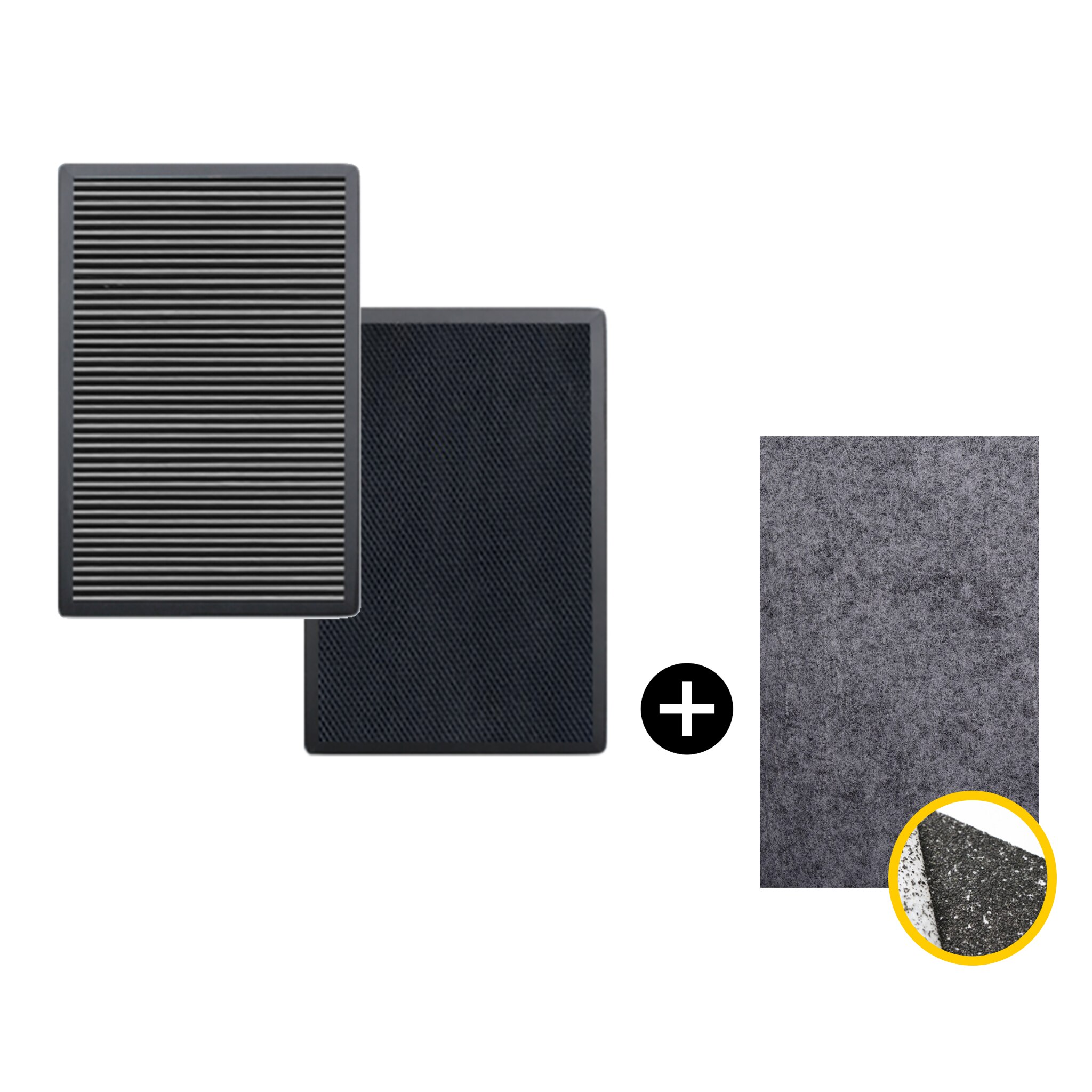 Rowenta PU2120 (XD6040) oczyszczacz powietrza kompatybilny filtr węglowy Hepa nowy filtr przeciwwirusowy srebrny jon ochronny