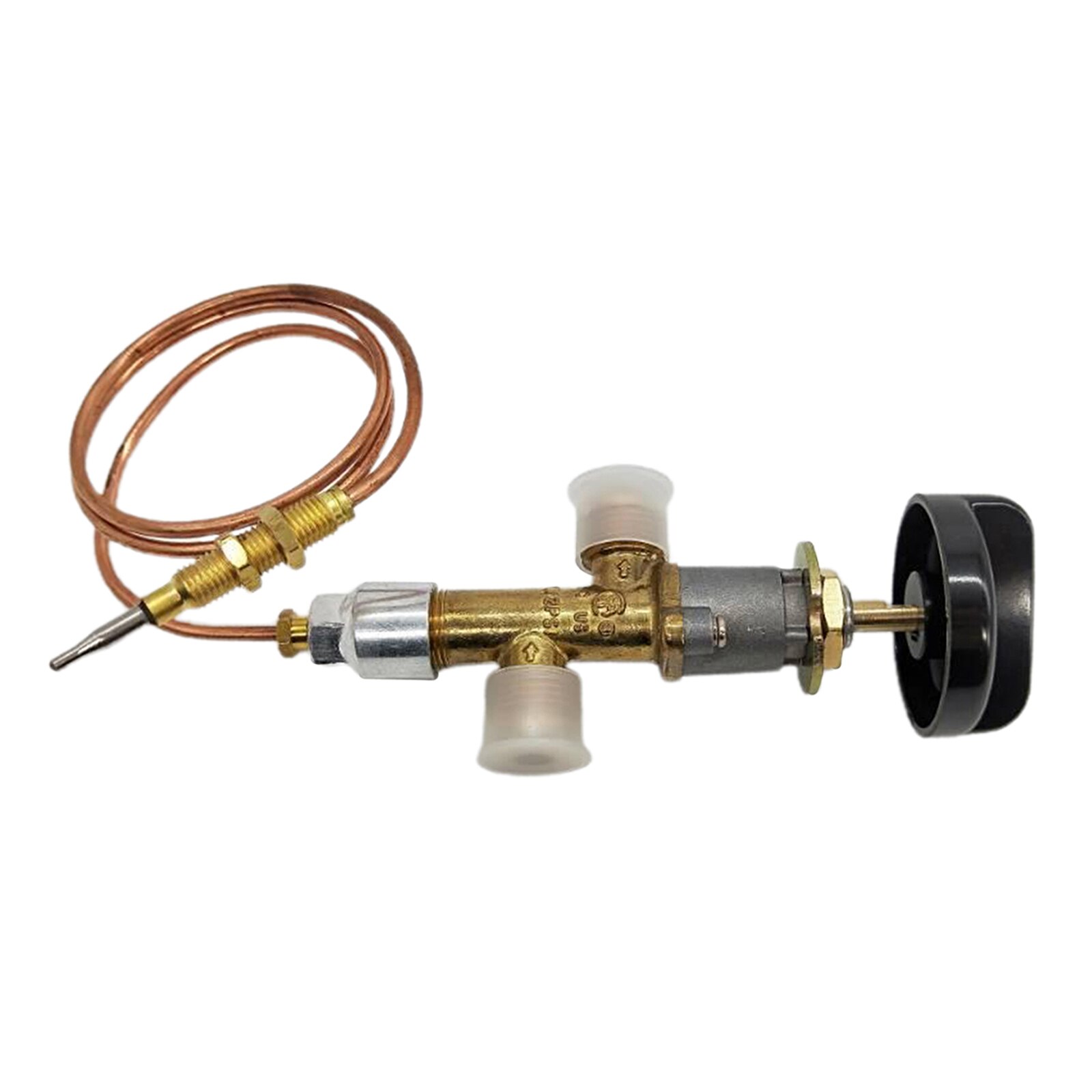 Propane Fireplace Fire Pit Gas Control Valve with Thermocouple Knob Switch Propane Fits for Gas Grill, Heater, Fire Pit
