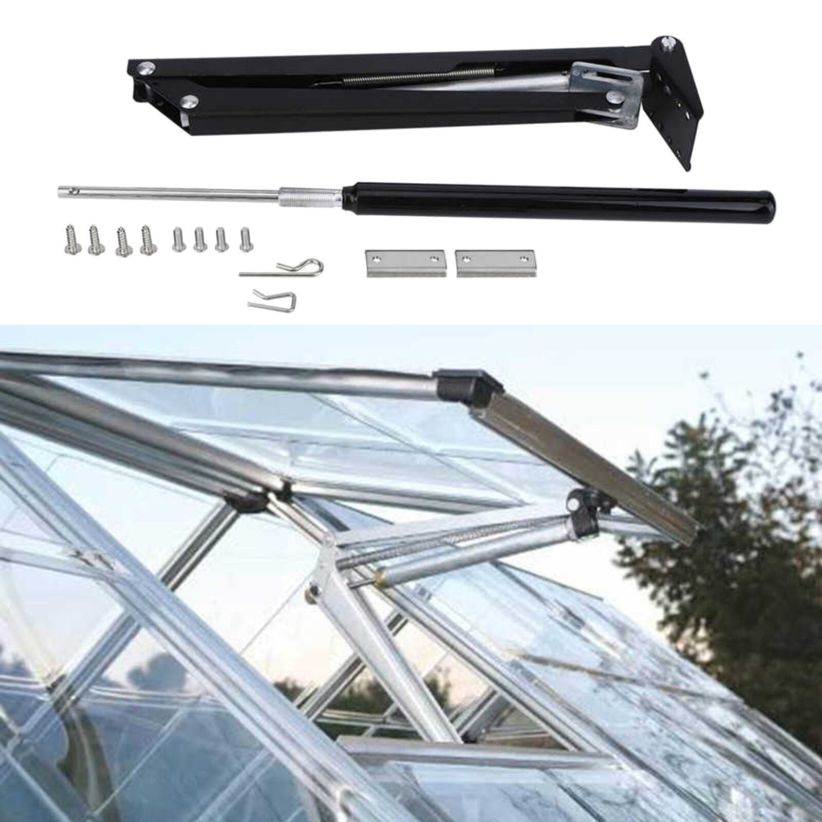 Solar Heat Sensing Auto Vent Roof Window Spring Opener Tool for Geenhouse Supplies