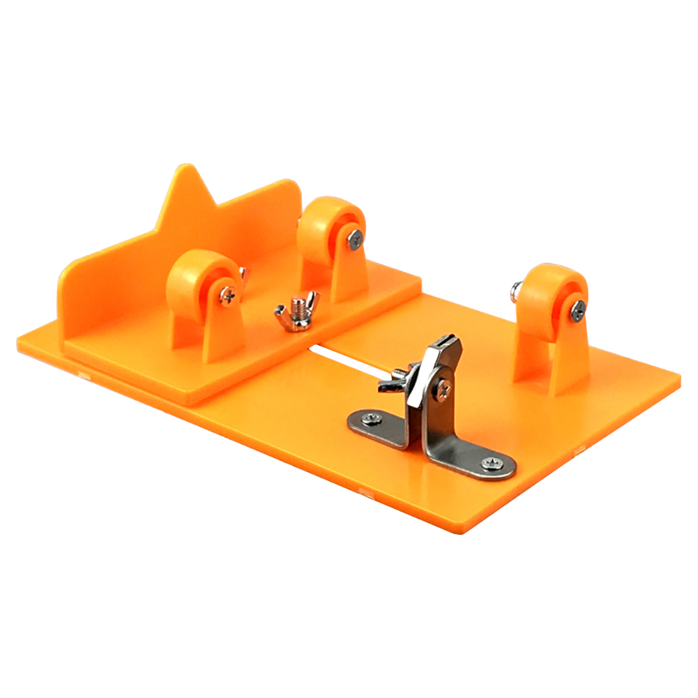 Cortador de botellas de vidrio DIY ajustable Universal, cortador de vino, cerveza, herramienta de corte de botellas de vino, manualidades para botellas de vino, herramientas manuales: Naranja