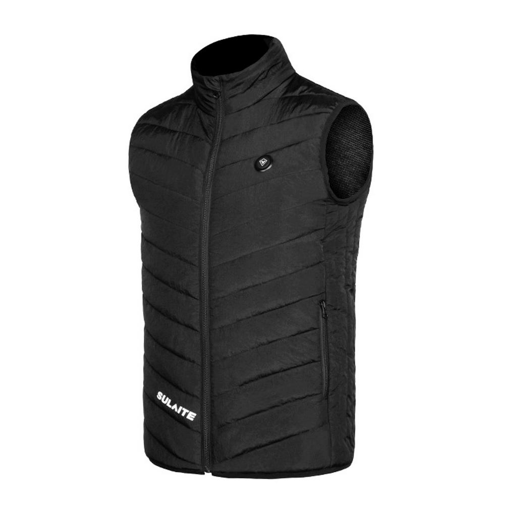 Winter Heating Jacket Smart Electric Heated Vest Winter Body Self-Heating 3 Speed Temperature Control Thermal Warm Clothes
