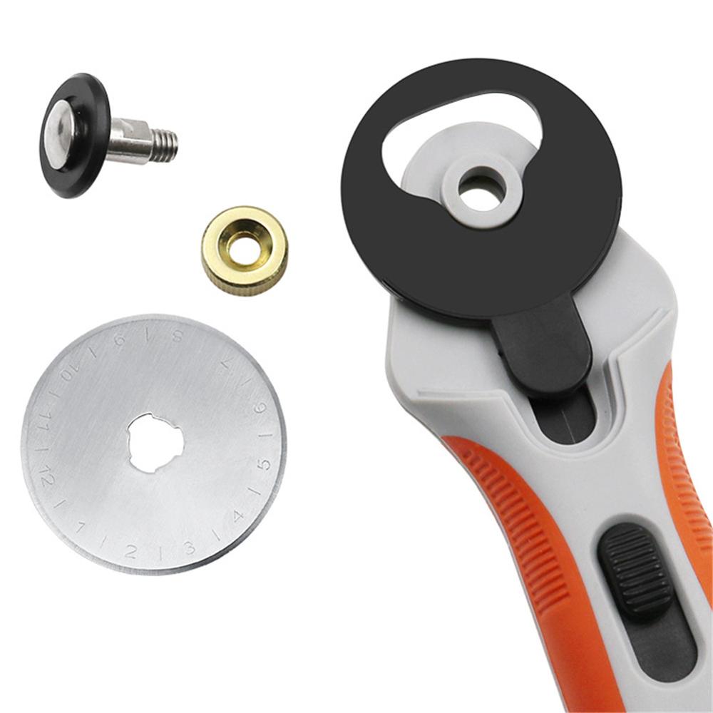 45mm Rotary Cutter Spare Blades Fit Rotary Cutter Fabric Paper Circular Cutting Patchwork Craft Leather