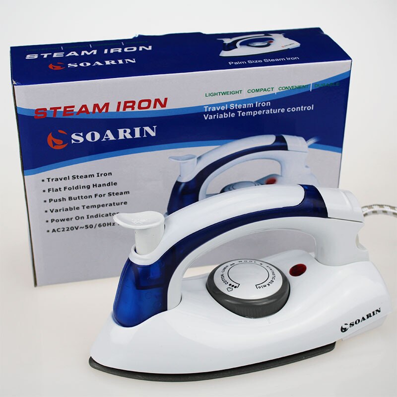 trade foldable travel steam electric iron household iron 700W Euro plug