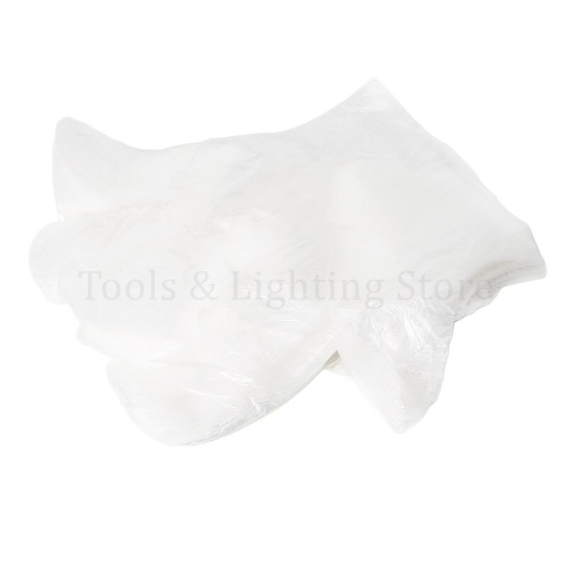 100 stuks wegwerphandschoenen voor koken, schoonmaken, keuken, voedselverwerkingsgereedschap