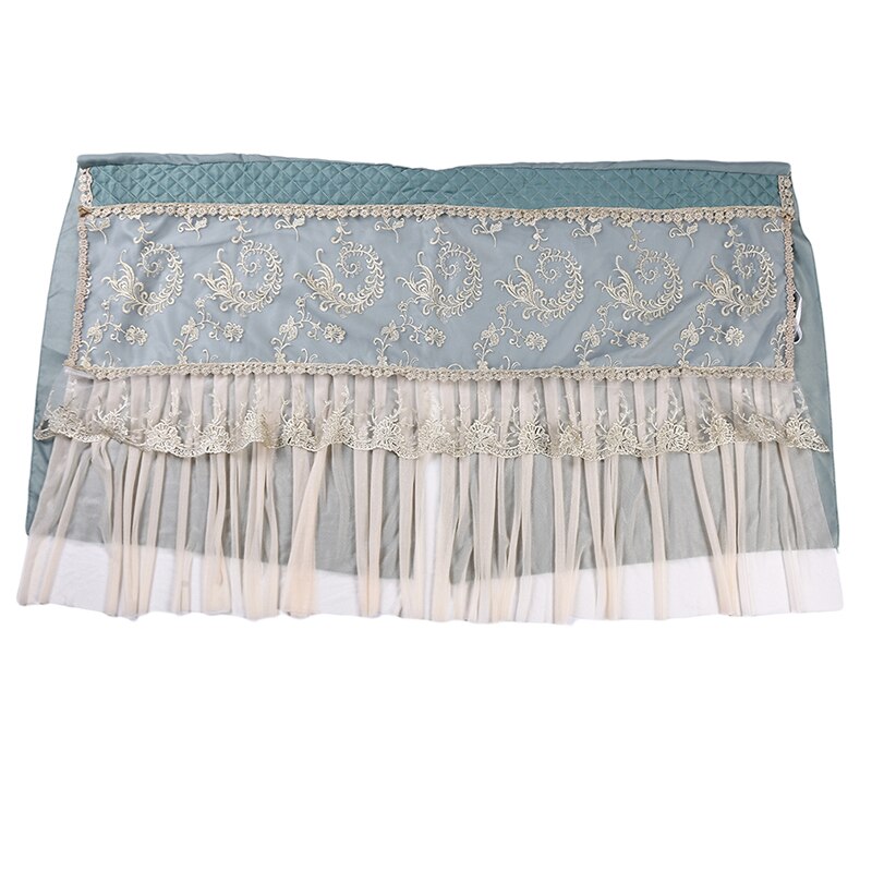 LCD TV Cover Cloth Television Dust-proof Microfiber Cloth LED Screen Lace TV Television Dust Cover 37-50 Inches: Blue 50 inch