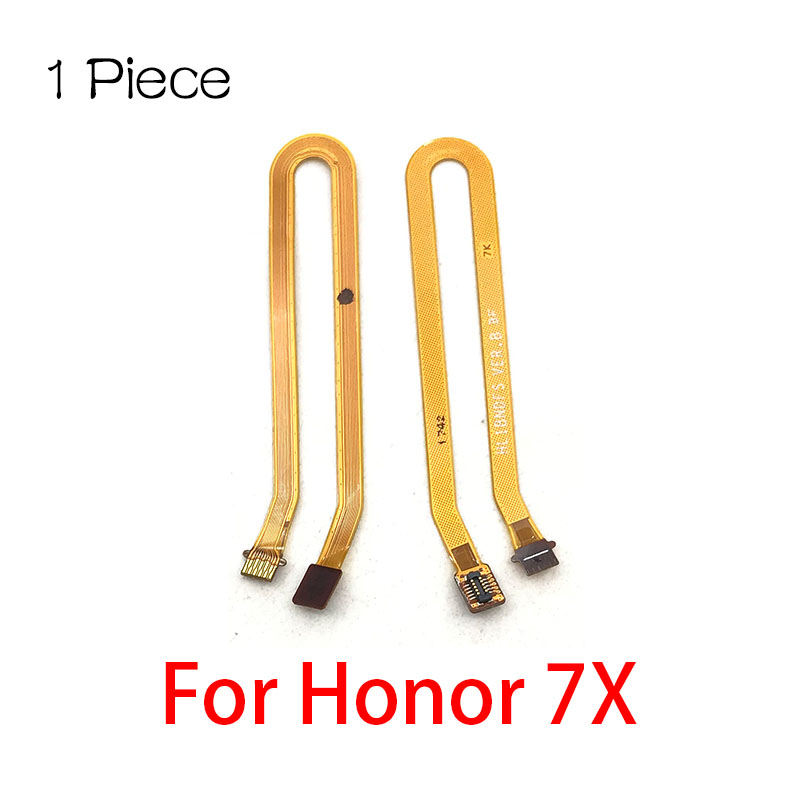 Fingerprint Sensor Scanner Touch ID Connecter Flex Cable For Huawei Honor 8 9 10 lite 7X 8X 9X Parts: Honor 7X