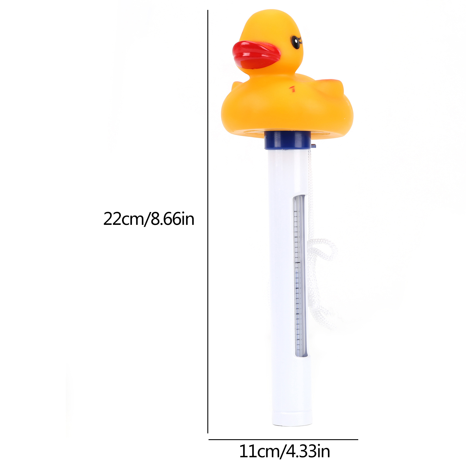 Portable ABS Plastic Swimming Pool Floating Thermometer Bathtub SPA Tub Fish Ponds Water Temperature Measuring Meter: E