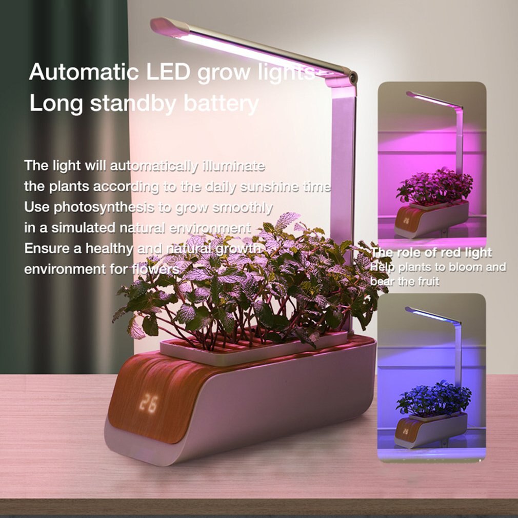 Newest Intelligent Vegetable Planting Machine Soilless Cultivation Of Small Flower Pots, Intelligent Vegetable Gardening