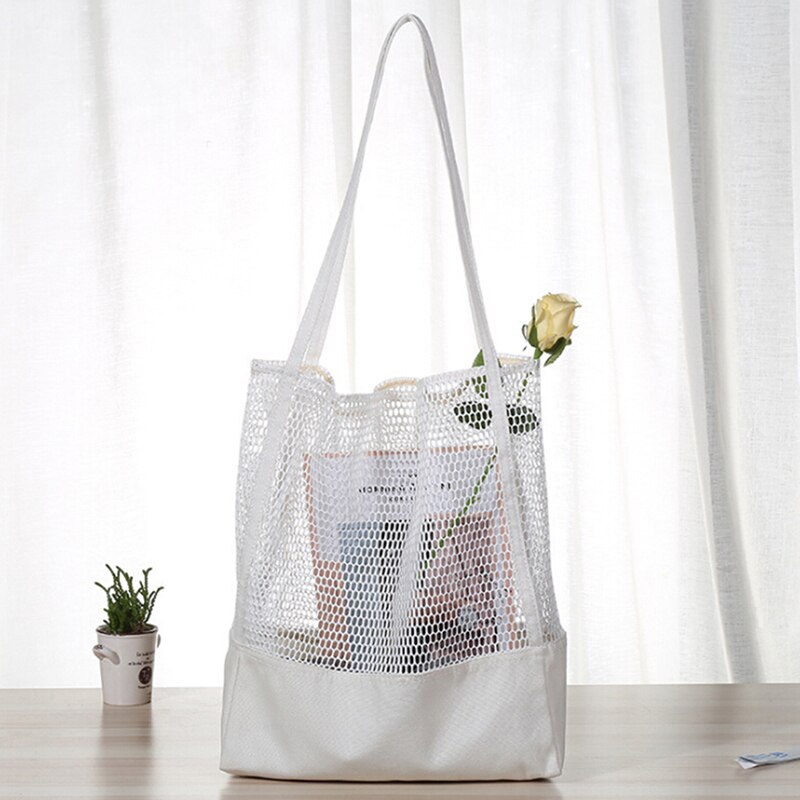 Zwart Grote Canvas Shopping Bag Grote Schoudertassen Voor Vrouw Zak Vrouwen Messenger Mode Canvas Handtas Zomer Strand Handtas