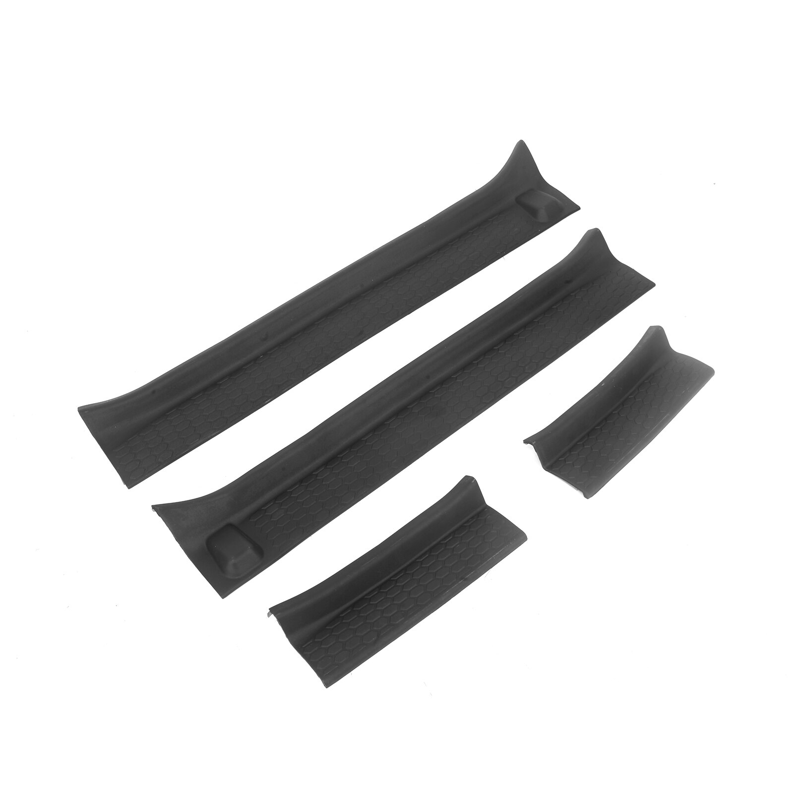 Auto Instaplijsten Guards Entry Scuff Plaat Cover Instaplijsten Protector Vervanging Voor Jeep Wrangler Jl Jt , 4 Stks/set