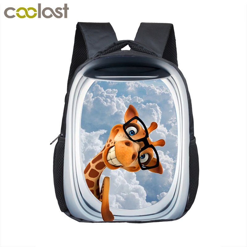 Grappig Camera Printing Mini Rugzak Kids Kleuterschool Tas Kinderen Schooltassen Jongens Meisjes Peuter Rugzakken Luier Tassen: 12DW12