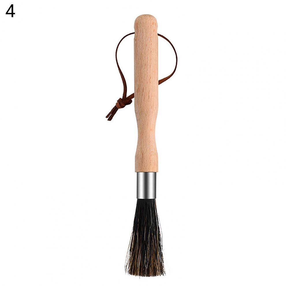 Limpiador de cafetera de mango largo, cepillo de limpieza de cerdas densas que ahorra trabajo, cepillo para elaboración de café, accesorios Barista: 4