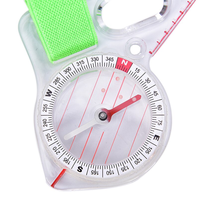 1Pc Outdoor Thumb Compass Elite Competition Orienteering Compass Portable Compass Map Scale Compass