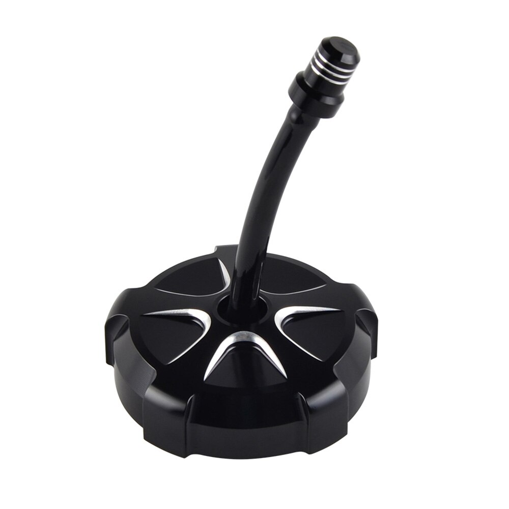 Gas Brandstoftank Cap Cover Voor Suzuki Quadsport Z250 Z400 LTZ250 LTZ400 Quadracer 450 LTR450 Voor Kawasaki KFX400 Voor Arctic kat 400: Black