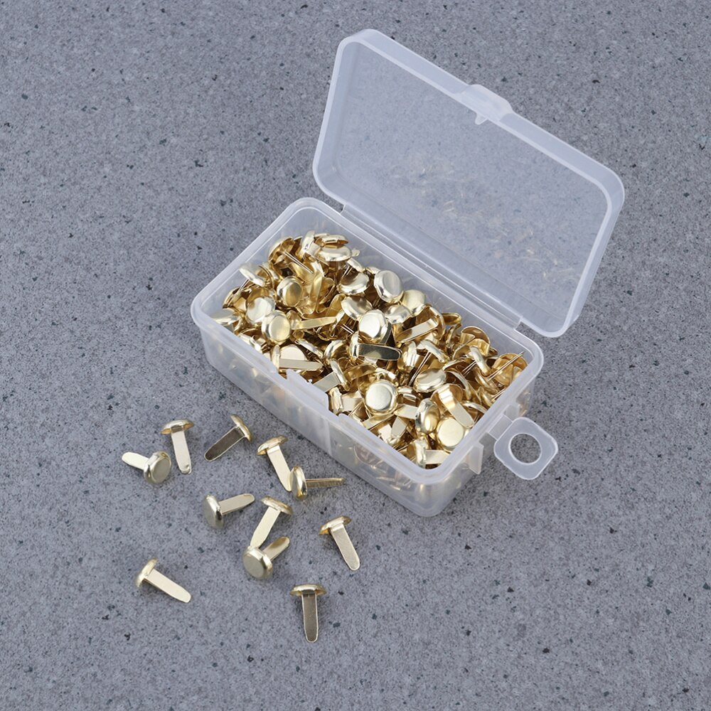200pcs Durable Metal Iron DIY Metal Brads Metal Pa... – Vicedeal
