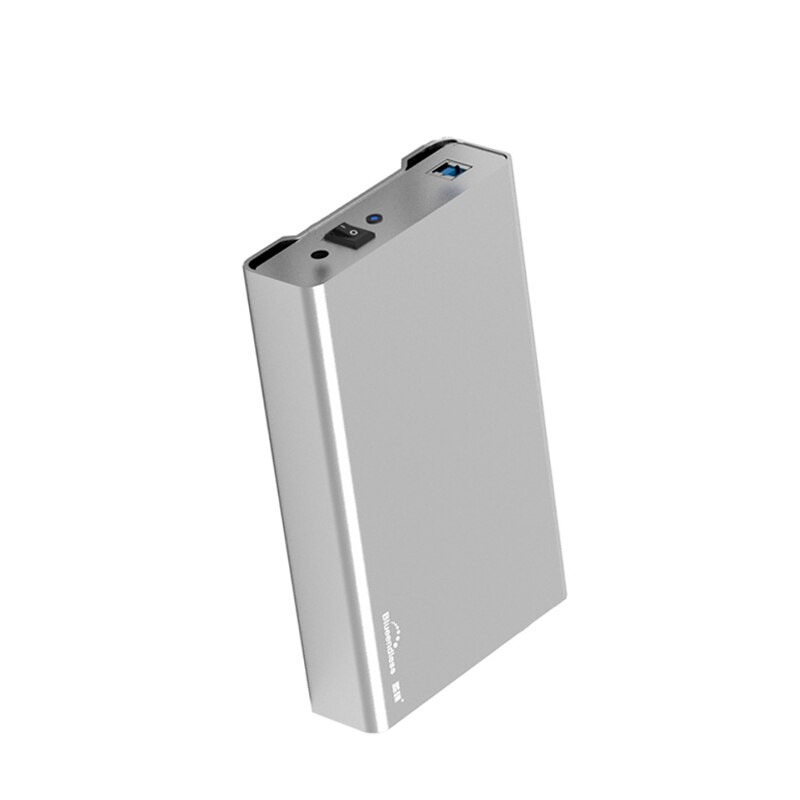 Blueendless Full Metal Hdd Enclosure 3.5 Inch External USB 3.0 Cover Case Hard Drive Cases Aluminum Sata Hard Disc Laptop Caddys