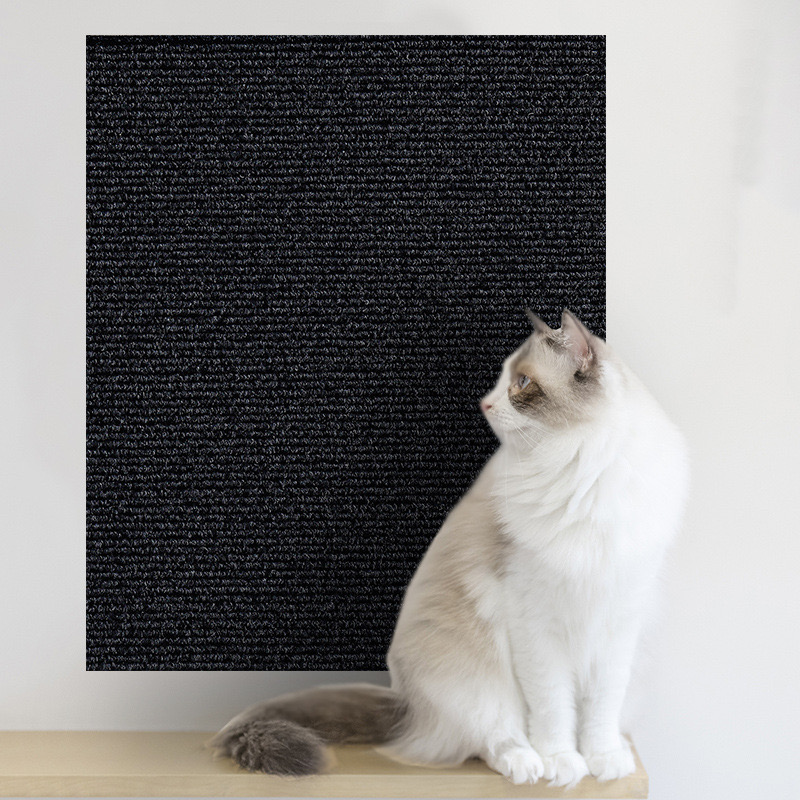 Wand selbstklebend Anti-Katzen-Kratz-Sofa DIY Katzen Kratzschutz Pfoten schärfen trimmbar Teppich Katzen Kratzbrett ﻿: XS / WHITE