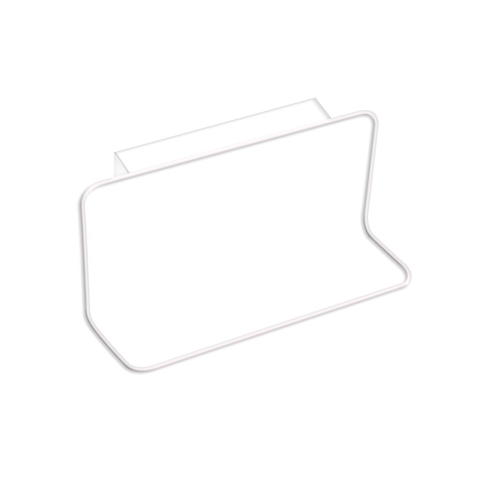 Keuken Handdoek Houder Badkamer Handdoek Hanger Handdoekenrek Keuken Kast Hanger Spons Houder Opbergrek voor Badkamer Opslag: white