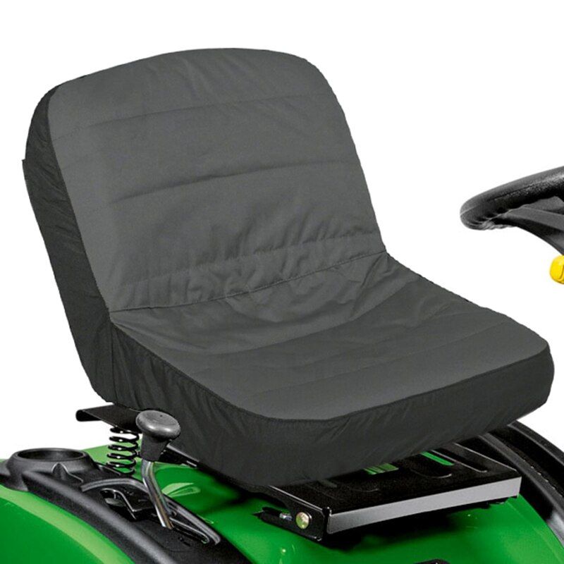 Universal- Reiten Rasenmäihr Traktor Sitz Abdeckung gepolstert Komfort Pad Lagerung Beutel Mittel
