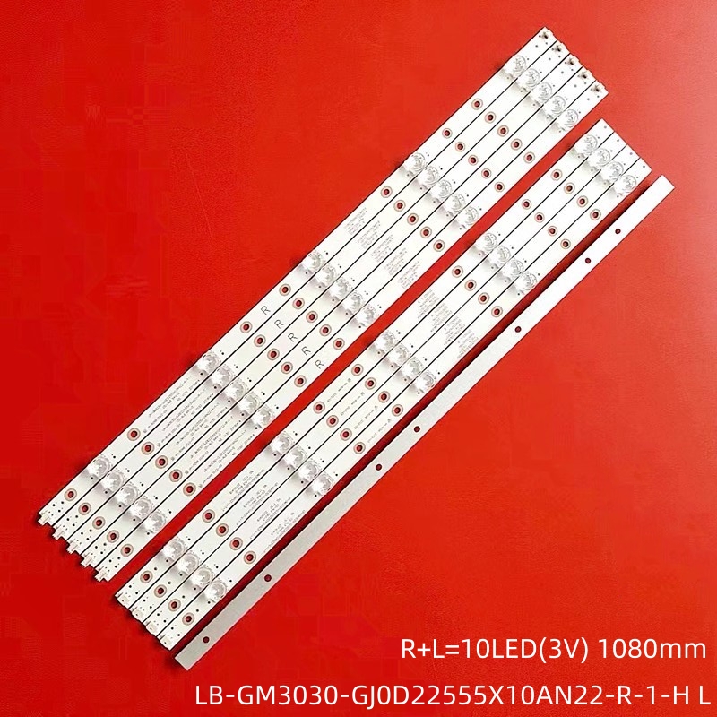 LED Backlight strip For PHI LIPS 55"TV 55pus7304 55pus6704 55PUS7394 55PUS7504 55PUS6523 LB-GM3030-GJ0D22555X10AN22-R-1-H L T