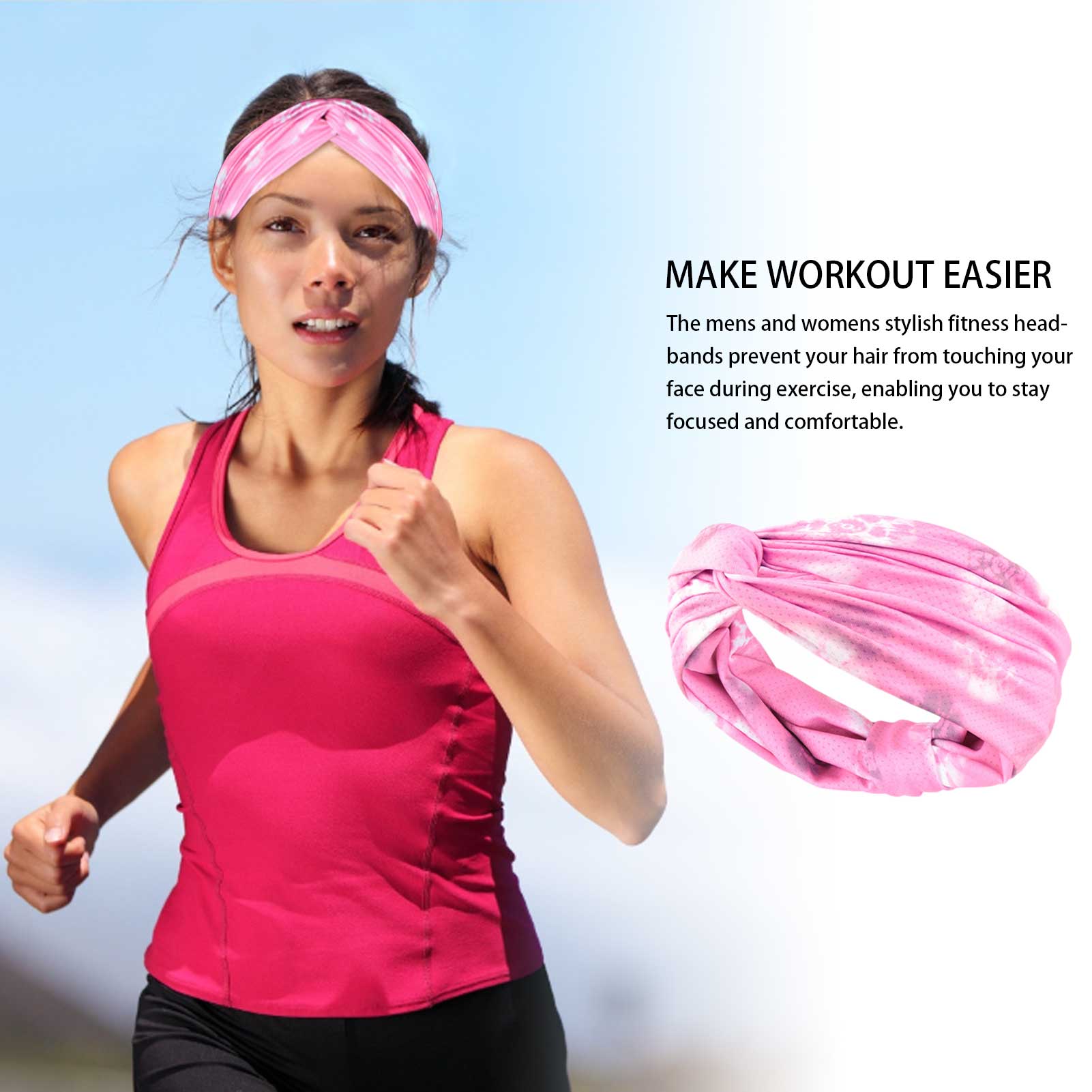 Sport-stirnband unisex fitness yoga antitranspirant-gürtel atmungsaktiver schweißgürtel stirnband für basketball tennis laufen