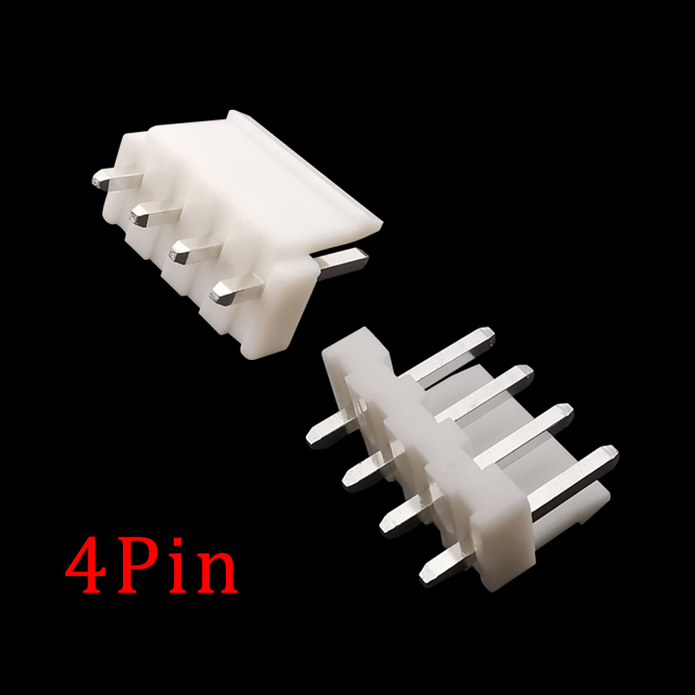 JST-VH3.96 Conector, 3.96mm Pitch macho Plug, agulha reta, soquete Pin cabeçalho, 2 pinos, 3 pinos, 4 pinos, 5 pinos, 6 pinos, 7 pinos, Terminal 8Pin, 20pcs: Lavanda