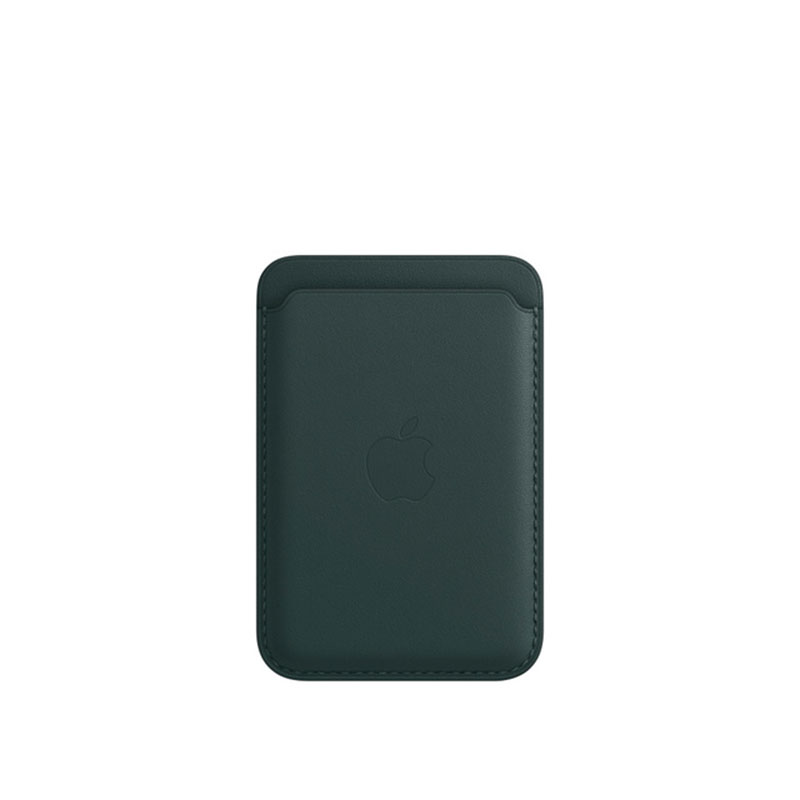 Originele Apple Lederen Magsafe portemonnee Magnetische kaarthouder Case Voor iPhone 15 14 12 13 16 Pro Max Plus gevallen Cover accessoires: Sky Blue