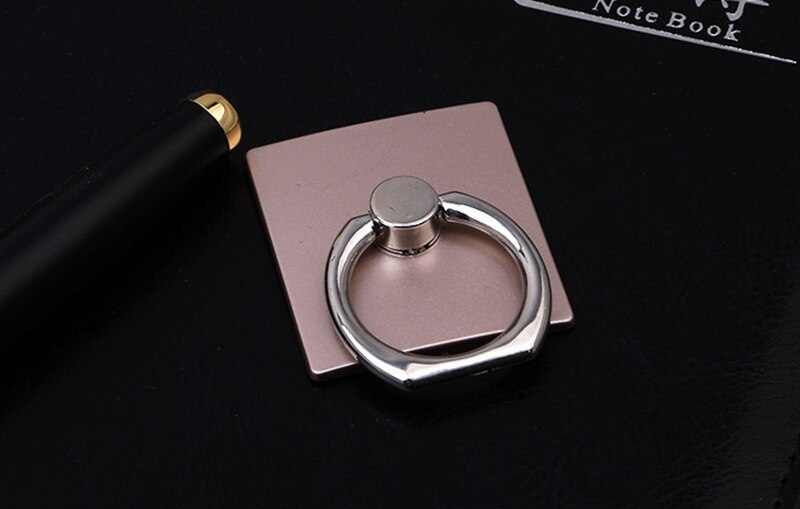 Zufällig farbiger fingerring-handyhalter für iphone, huawei, samsung, smartphones, runde handyringe, autohalterung