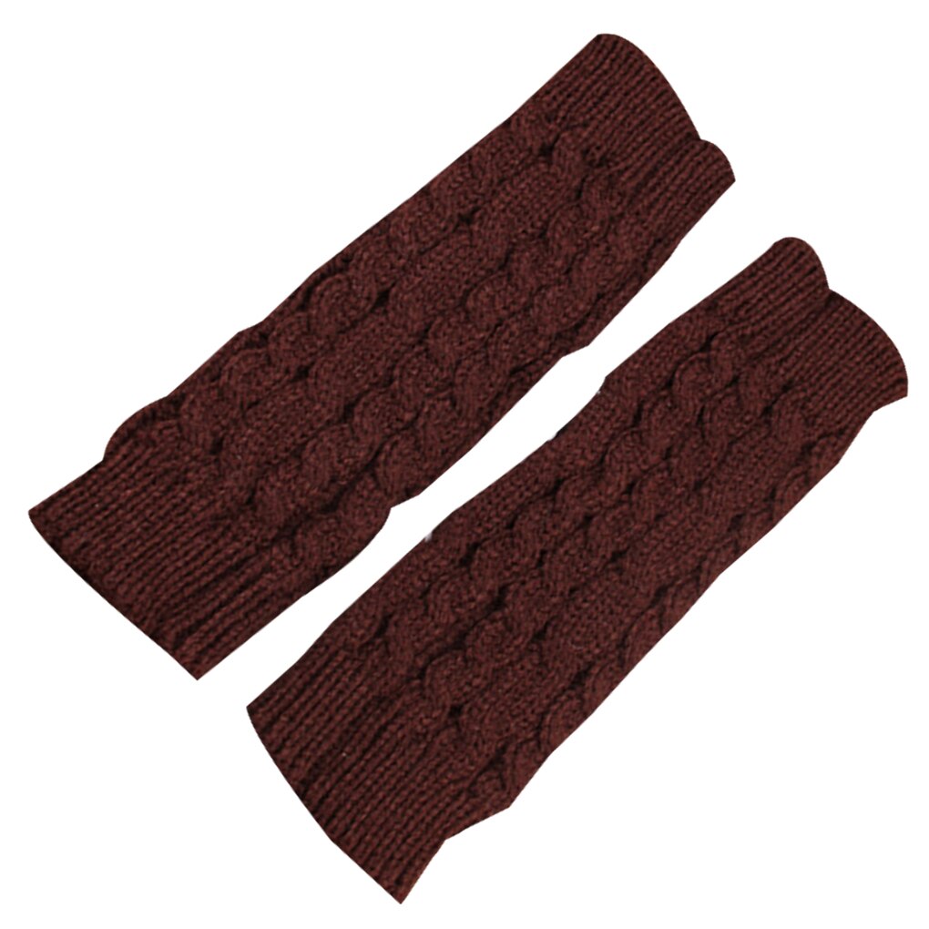 Ludom Mitaines Tricotées Manches Longues Pour Femme – Chaudes, Douces Et Flexibles, Idéales Pour Conduire, Écrire, Randonnée Et Activités En Plein Air