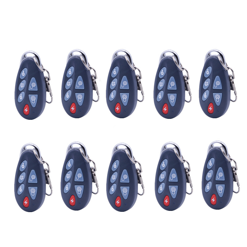 Meian PB-403R bras sans fil désarmer télécommande 6 boutons clés télécommande qui peut contrôler l'interrupteur d'alimentation