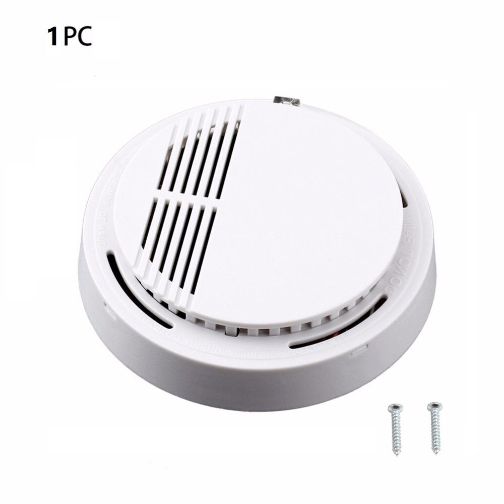 1/5/10Pcs Smoke Alarm Fire Detector Photoelectric Technology&amp;Low Battery Signal Fire Alarm Security System For Home Kitchen: 1 Pc