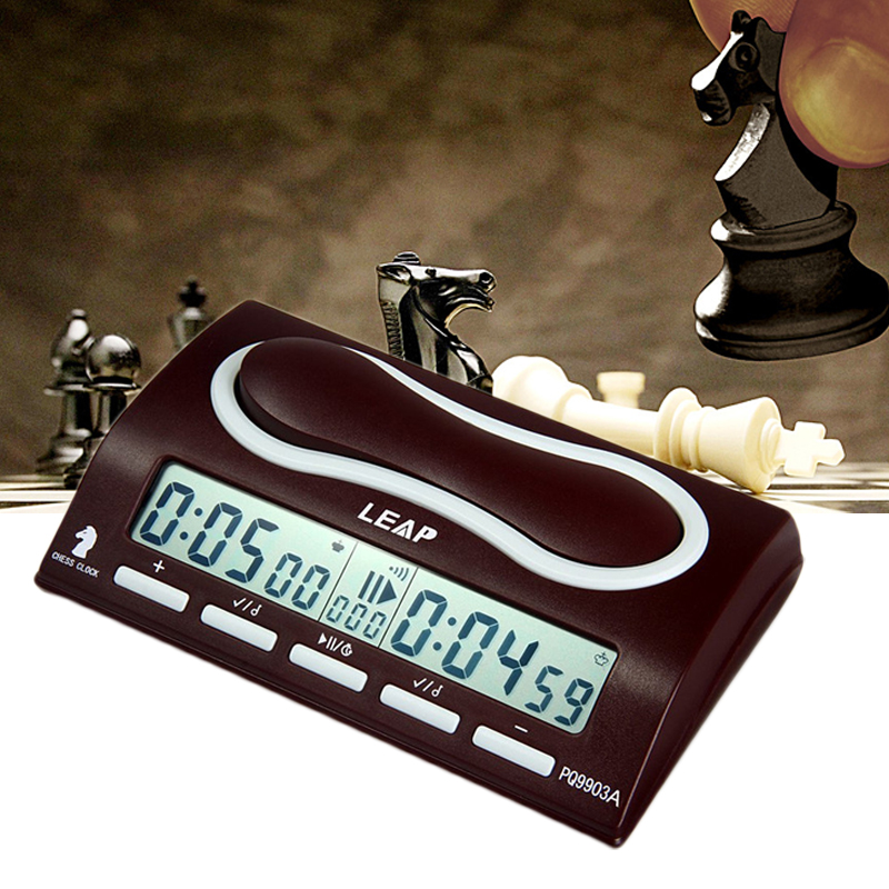 Leap Digital Chess Timer Clock Electronic Count Up Down Alarm I GO Clock Sports Chess Clock Competition Game Chess Watch