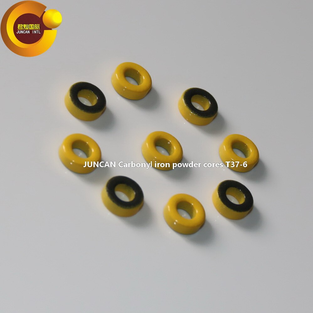 T37-6 Carbonyl iron powder cores high frequency magnetic cores