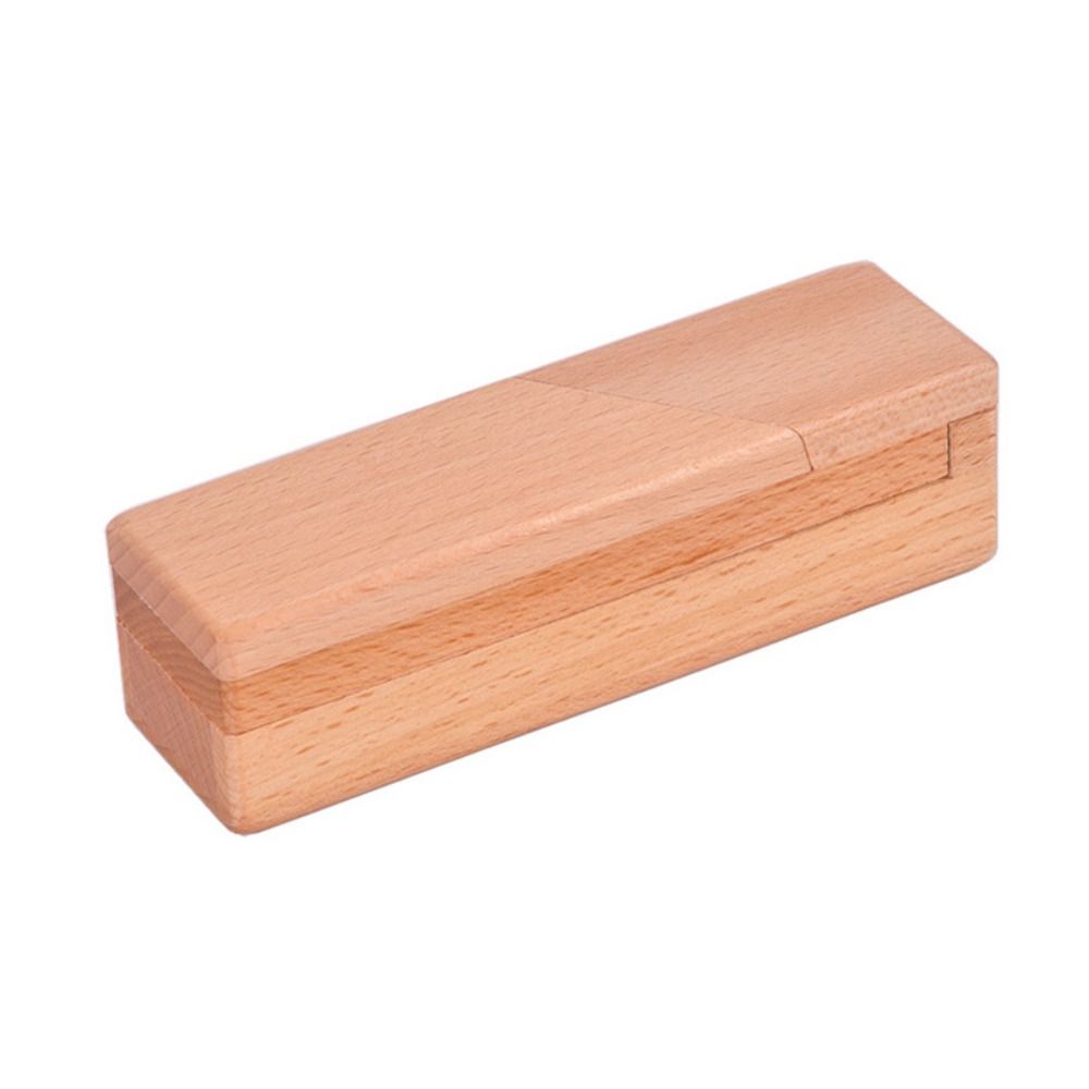 Unlock Wooden Brain Teaser Puzzle Opening Puzzle Box Luban Lock IQ Puzzle Mind Brain Teaser 3D Wooden 3D Wooden Puzzles: Blue