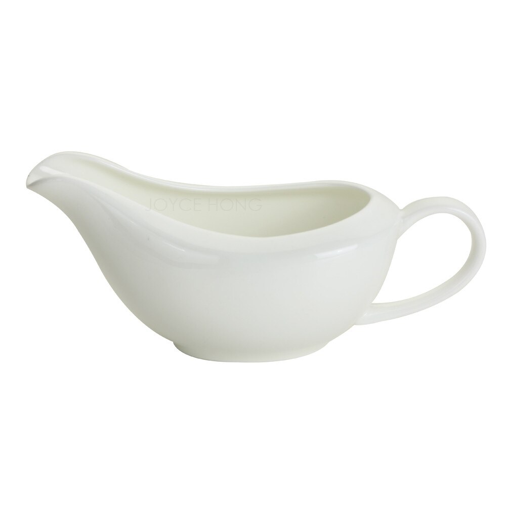 1Pc Bone China Jus Sauzen Boot Jug: A