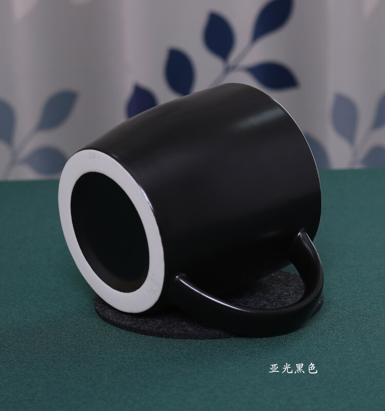 500ml large-capacity ceramic mug, beverage cup, coffee cup, beer mug, drink shop, etc.