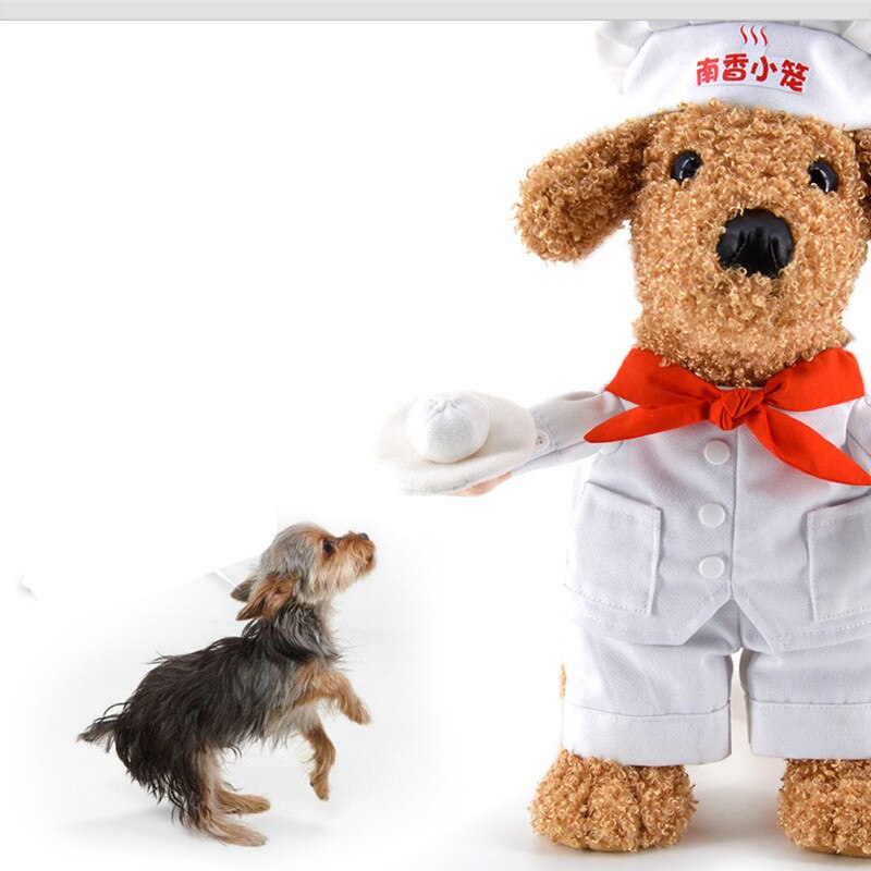Ropa de estilo Chef para perro, disfraz para gato, suministro para perros