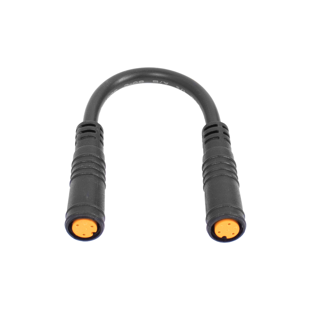 Cable de acelerador de pulgar con Sensor de 3 pines para bicicleta eléctrica, conectores impermeables para Motor, Cables hembra-hembra/macho-macho, 3 pines