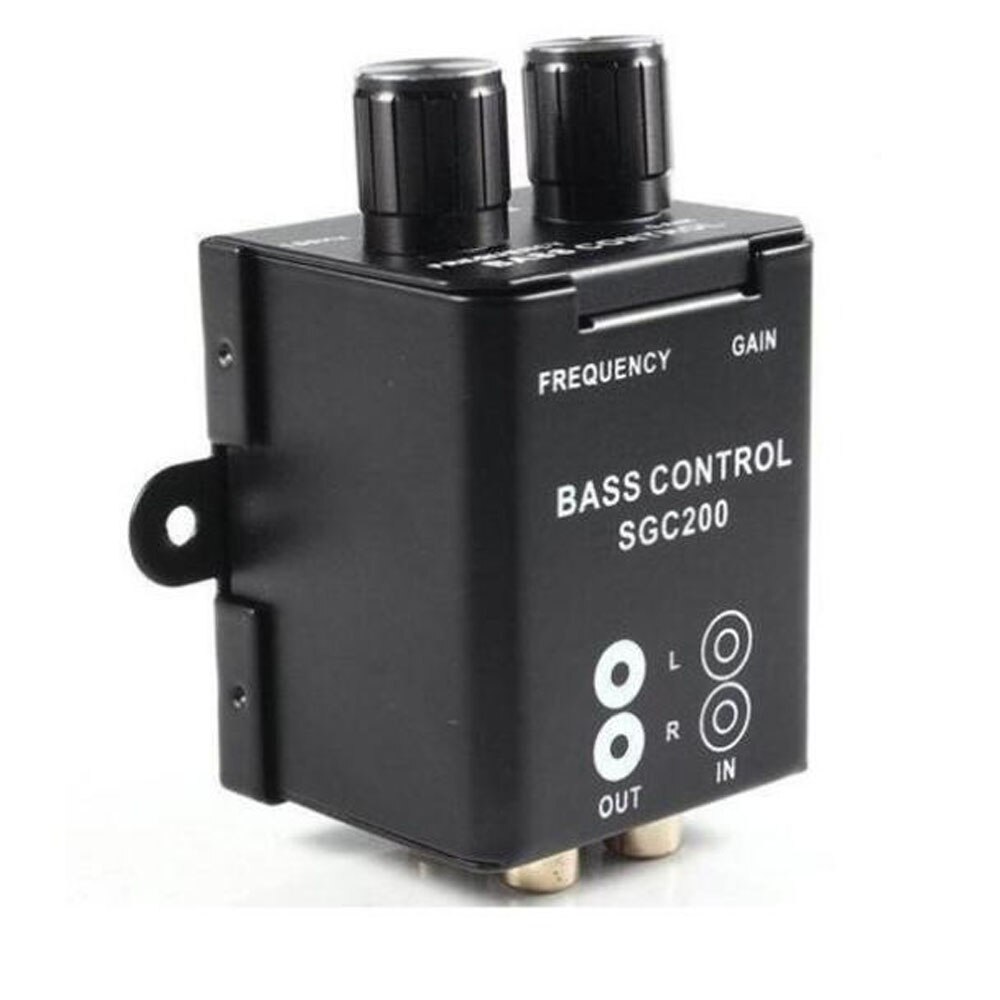 Amplificateur à distance pour voiture, égaliseur Audio de voiture, contrôleur de basses croisées, RCA