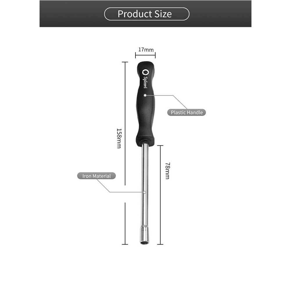 Destornilladores de ajuste de carburador, herramientas manuales, casquillo hexagonal individual D doble D para motor pequeño común de 2 ciclos, 1 Uds.