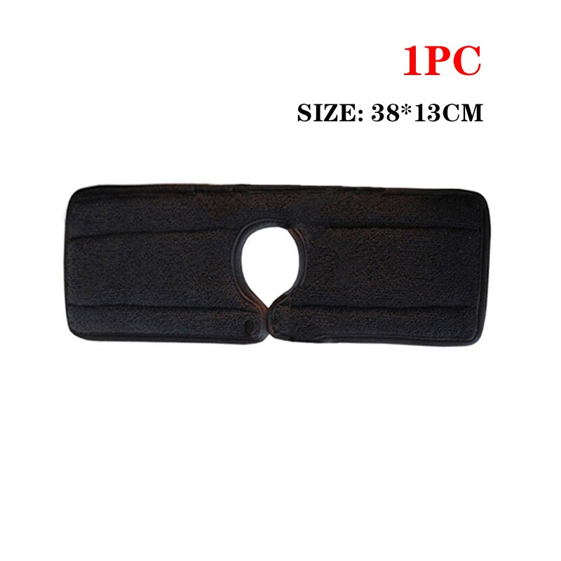 Kitchen Faucet Absorbent Mat With Buttons Sink Splash Guard Microfiber Drying Pad Countertop Protector for Kitchen Bathroom: 1pc black 01